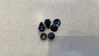 FIT LEXUS PARCEL SHELF CLIP BOOTLID BUTTON REAR BLACK PLASTIC X2