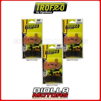 KIT PASTIGLIE FRENO TROFEO HARLEY DAVIDSON FLHTKL ULTRA LIMITED LOW 1690 2015 AN Foto 1 de 4