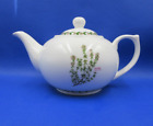 Maxwell  & Williams Porcelain Teapot 4-6 Cups Fragrant Garden "thyme"