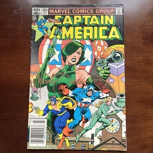 Captain America #283 (1983, Marvel, Newsstand) SIGNED By Artist Michael Zeck - Picture 1 of 9