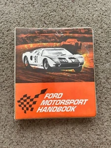 1965 Ford original dealership Motorsport handbook binder, empty. - Bild 1 von 7
