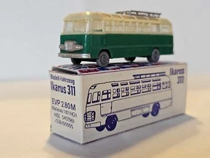 VEB Berlinplast ++ DDR Bus Ikarus 311 weiß/grün 1:87 H0 in OVP - Bild 1 von 9