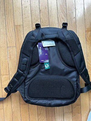 New Targus Spruce 27L Black Laptop Backpack EcoSmart - Image 1 of 2