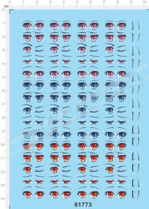 Clay Garage Kits Doll Figures EYES collections A Model Kit Water Decal - Picture 1 of 1