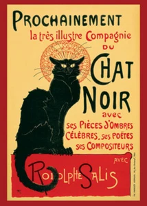 Steinlen, Theophile Tournee du Chat Noir - Impresión de póster - Talla 61x91,5 cm - Imagen 1 de 25