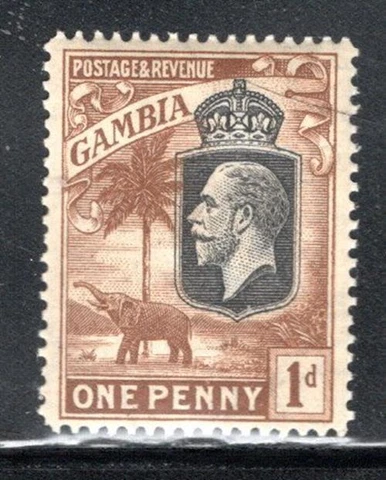 BRITISH GAMBIA   STAMPS   MINT HINGED     LOT 1904AG Cover