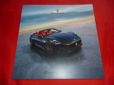 Folleto MASERATI GranCabrio M189 Trofeo Folleto Depliant Folleto de 2024 Foto 1 de 3