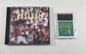 World Class Baseball - Complete  - Turbo Grafx 16