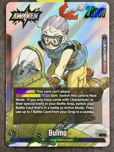 Dragon Ball Super Fusion World Manga Booster Bulma Leader SB01-045 - Foto 1 di 2