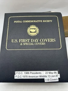 Fundas Primer Día - Presidentes 1986/Amer. 1978 Vida silvestre - 118 cubiertas - AA125 - Imagen 1 de 24