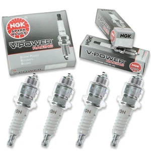 4 pc NGK 2746 R5670-6 V-Power Racing Spark Plugs for W7FC W7F W20P-U R43S sl - Picture 1 of 4