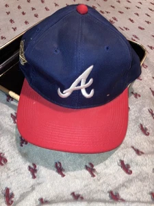Atlanta Braves SnapBack World Series 1995 Outdoor Cap Vintage - Picture 1 of 5
