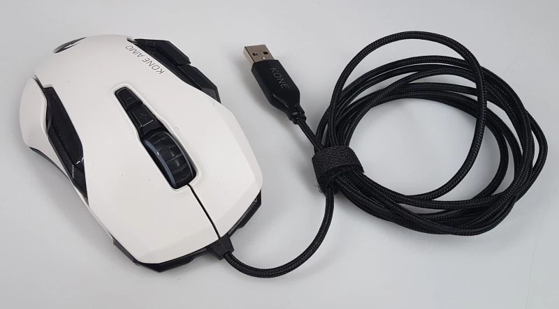 Roccat Kone AIMO ROC-11-820 Remastered Weiss RGBA Gaming Maus Mouse, BITTE LESEN - Bild 1 von 1