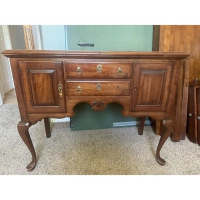 Pennsylvania House Queen Anne Style Cherry Flip Top Sideboard - Image 1 of 4