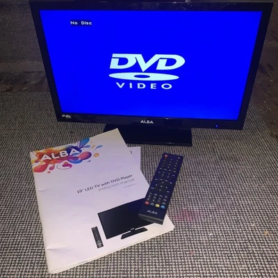 Alba VL19HDLED-D 19" LED TV w/ Freeview, DVD Player, USB Media, HDMI, Remote - Image 1 of 4