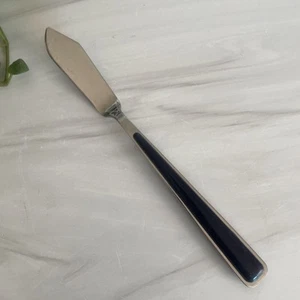 Fiesta Merengue By Cambridge Flat Handle Butter Knife Cobalt Discontinued 7 3/8” - Picture 1 of 5