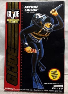 Vintage '93 Hasbro G.I. Joe Commemorative Collection Action Sailor Figur Neu Neu in OVP - Bild 1 von 7