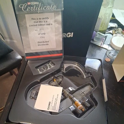 Corgi US32110 Messerschmitt BF 109E Adolf Gallant Diecast Model Plane 1/72 Scale - Image 1 of 2