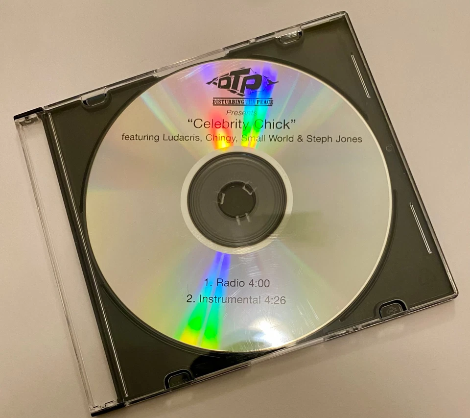 DTP (Disturbing Tha Peace) - Celebrity Chick "Promo CD Single" - Image 1 of 1