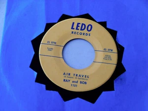R & B ~ RAY AND BOB~ AIR TRAVEL~ NEAR MINT~ PALMS OF PARADISE~ LEDO RECORDS - Picture 1 of 2