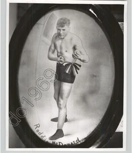 VINTAGE Portrait of Boxer Roddie McDonald 1920s PRESS PHOTO Printed 1950s - Picture 1 of 2