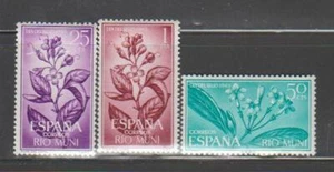 SPAIN RIO MUNI FLOWER STAMPS 1963 FLOWERS MNH - FL407 - Picture 1 of 1
