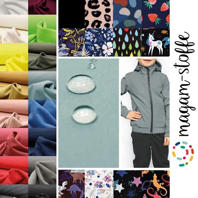 MAGAM-Stoffe "Jori" Softshell 3-Lagen mit Nano Kinder OEKO-TEX Meterware ab 50cm - Bild 1 von 4