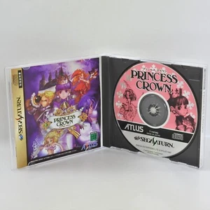 PRINCESS CROWN Sega Saturn 6107 ss - Picture 1 of 9