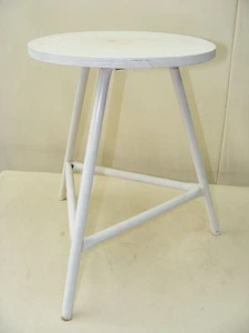 Old Garage Stool, Designer Stool, Wood Metal Vintage BAR Stool, Chair - Picture 1 of 1