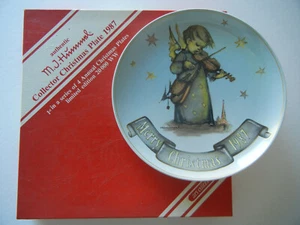 Goebel Plato de Navidad Placa 1987 - Núm 08.579 Con Embalaje Original - Picture 1 of 4
