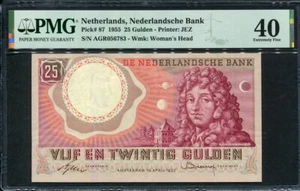 Netherlands 1955, 25 Gulden, P87, PMG 40 EF - Picture 1 of 2