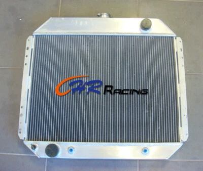 Radiador de aluminio de 3 filas para camioneta Ford F100 F150 F250 F350 Bronco 1966-1979 V8 Foto 1 de 4