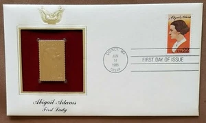 USA: (Four 1985) XF - FDC: w/ 22K gold replica. Retail value. $100.00 - Picture 1 of 8