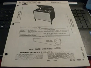 SYLVANIA AM/FM RADIO/PHONO KOMBINATION MODELL: 4701 (SAMS PHOTOFACT 440-14) - Bild 1 von 1