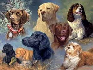 Rompecabezas de 750 piezas Buffalo Games Hautman Brothers: Treasured Friends de Hau - Imagen 1 de 4