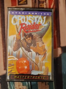 Crystal Raider (Mastertronic 1985) for ATARI XL XE 800 (Tape, Box, Manual) 8-bit - Picture 1 of 2
