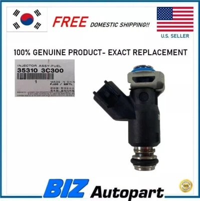 GENUINE ! FUEL INJECTOR FOR 2009-2011 HYUNDAI GENESIS OE # 35310-3C300 Foto 1 de 4