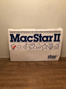 Star Micronics MacStar II Macintosh Interface For Star Micronics Printer New - Picture 1 of 5