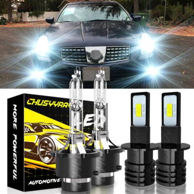 Para Nissan Máxima 2004 2005 2006 HID/LED Faro Luz Baja + Kit Bombillas Antiniebla Foto 1 de 4