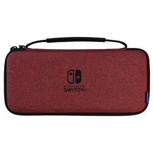 HORI Official Slim Tough Pouch Case for Nintendo Switch & Switch OLED - Red - Picture 1 of 7