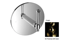 Santec 3431AT50-TM Athena II Pressure Balanced Control Trim, Polished 24K Gold - Picture 1 of 1