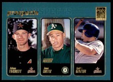 2001 Topps Adam Everett, Jose Ortiz, Keith Ginter #374