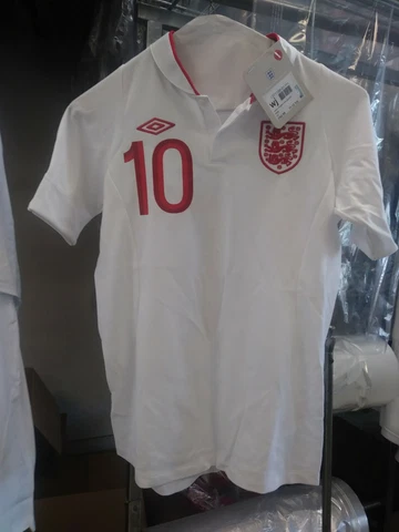 New Authentic Umbro 2012 2014 England Rooney Boy Kid Jersey manchester United Cover