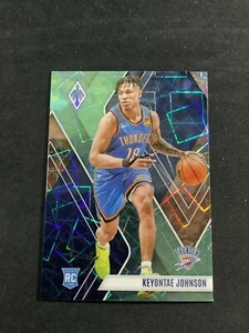 2023-24 Phoenix Keyontae Johnson RC Teal Lazer Oklahoma City Thunder #270 - Imagen 1 de 2
