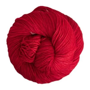 True RAVELRY RED 100gr Skein 335yd Malabrigo ARROYO Soft SW MERINO Wool DK YARN - Picture 1 of 1