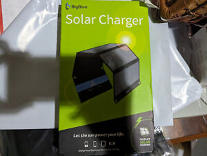 BigBlue 3 USB-A 28W Solar Charger(5V/4.8A Max), Portable SunPower Solar