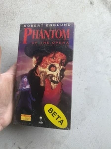 Phantom Of The Opera Beta Not VHS Rare Horror Sealed Brand New Betamax - Picture 1 of 7