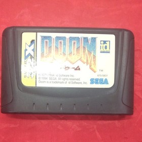 SEGA SUPER 32X DOOM Doom Mega Drive Software Retro Game