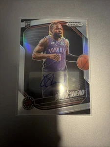 2024-25 Panini Prizm Negro JAMAL SHEAD #210 RC Novato Automático Plata Prizm (B) - Imagen 1 de 6