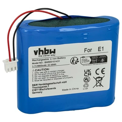 VHBW Akku für Pure Evoke Mio by Orla Kiely 1S Marshall 2S E-1S Mio 8800mAh 3,7V